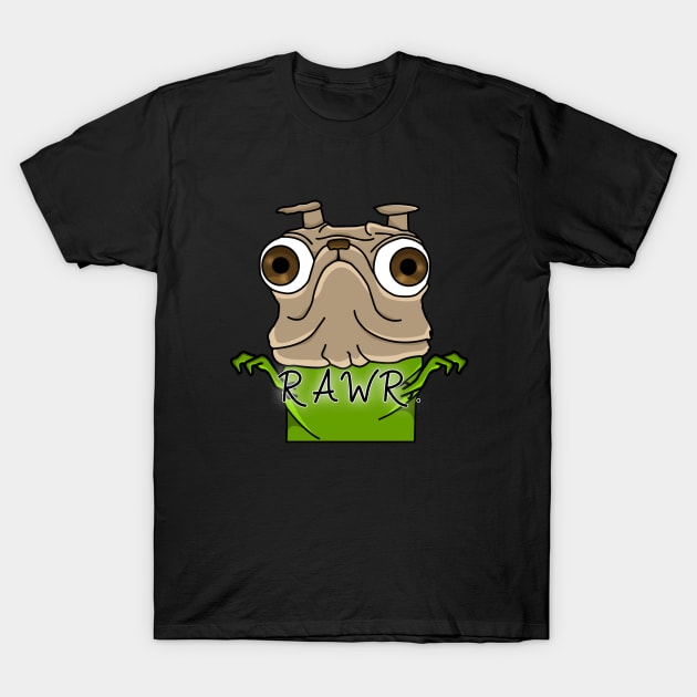 Fear the Pugs T-Shirt by NoTaPinguiN